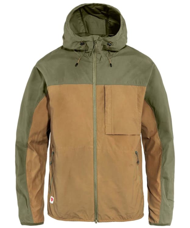 Men’s Fjallraven High Coast Wind Jacket - Buckwheat Brown / Green