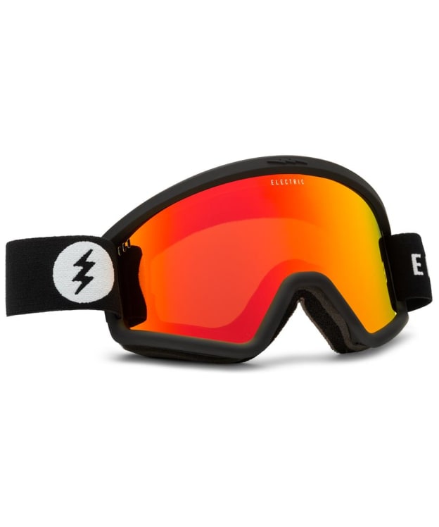 Electric Hex Snow Goggles - Black - Red Chrome