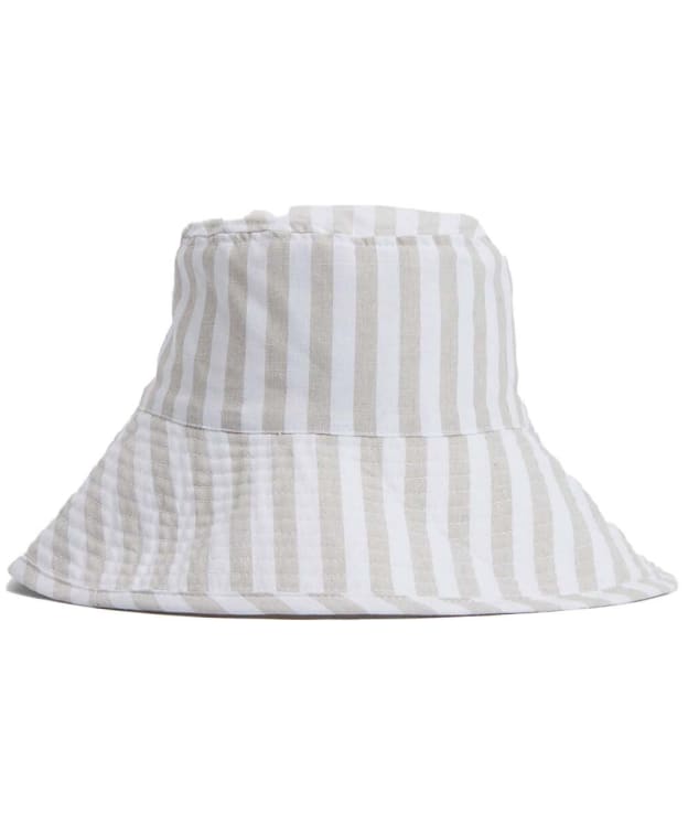 Women's Barbour Millie Bucket Hat - Light Sand Stripe