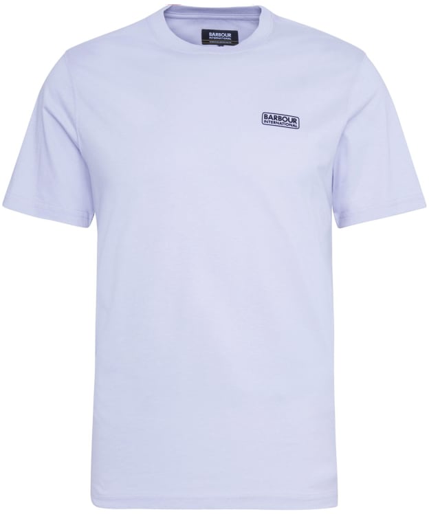 Men's Barbour International Small Logo Tee - Thistle