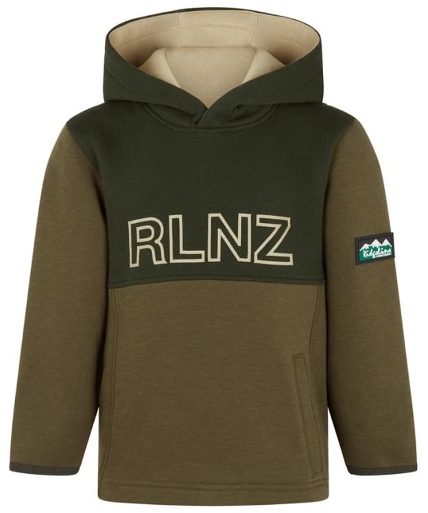 Kids' Ridgeline NZ Hoodie - Olive Mix