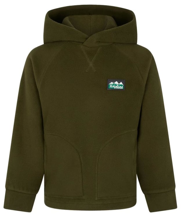 Kids' Ridgeline Northern Pines Fleece Hoodie - Deep Forest