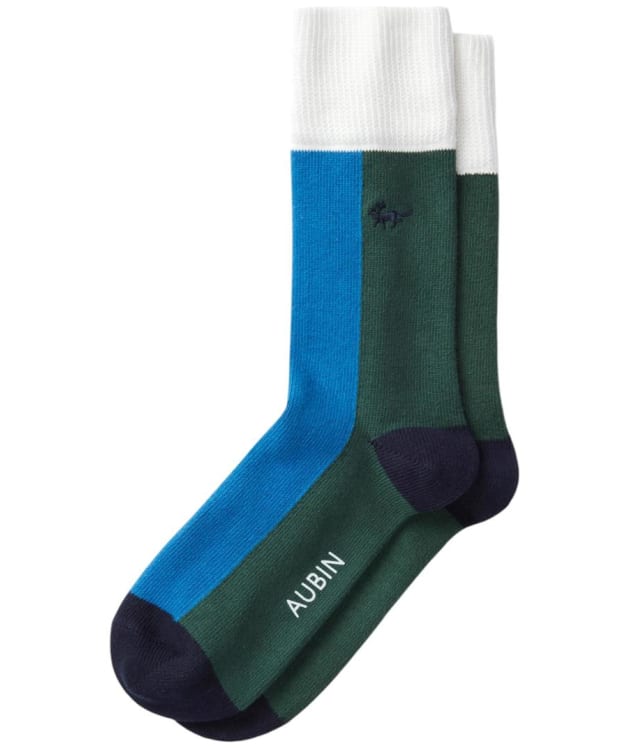 Men's Aubin Horace Socks - Navy / Green