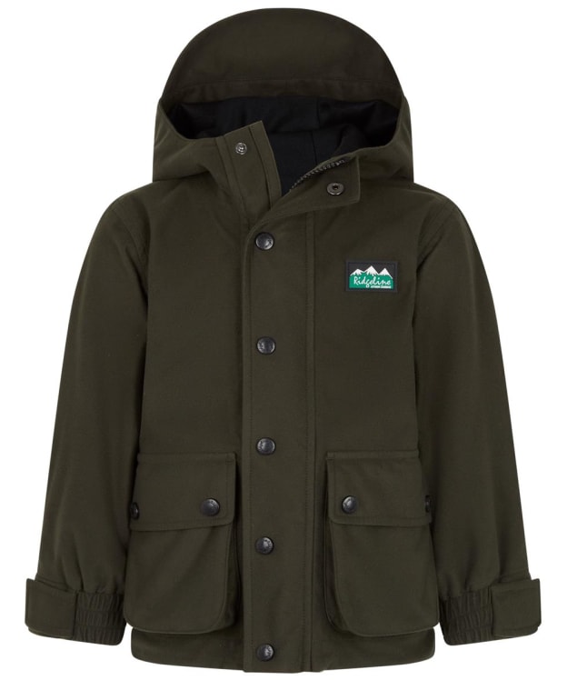 Kids' Ridgeline Waterproof Spiker Jacket - Deep Forest