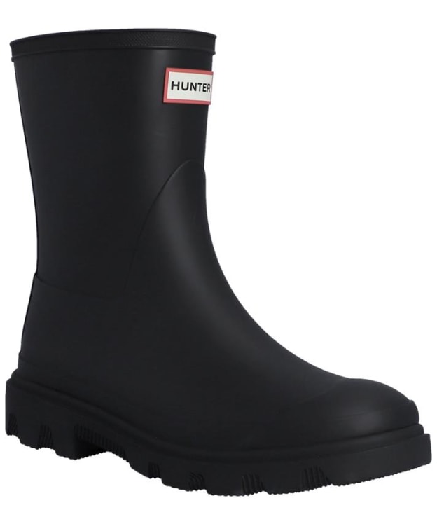 Women's Hunter Downpour Short Wellington Boots - Black