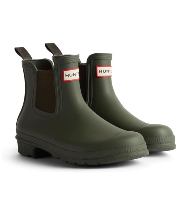 Women’s Hunter Original Chelsea Boots - Dark Olive