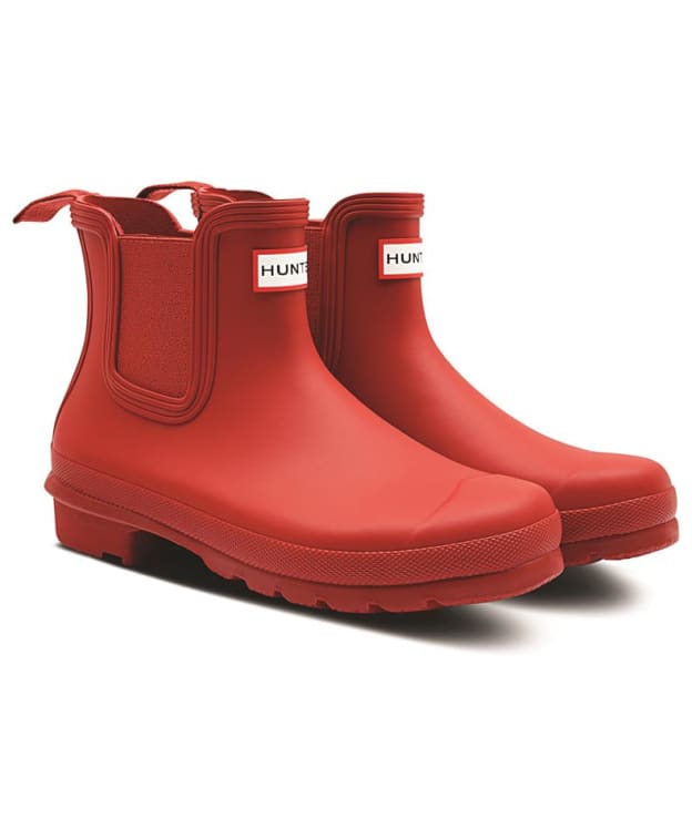 Women’s Hunter Original Chelsea Boots - Military Red