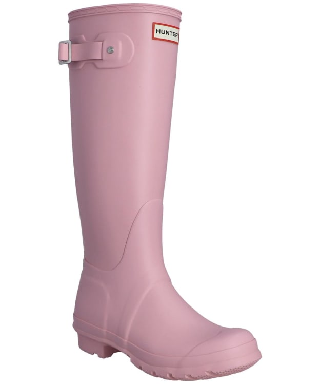 Women's Hunter Original Tri Colour Logo Backstrap Tall Wellington Boots - Pink Nectar