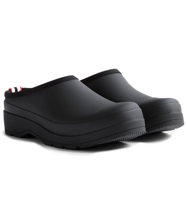 Women’s Hunter Play Rubber Clog - Black