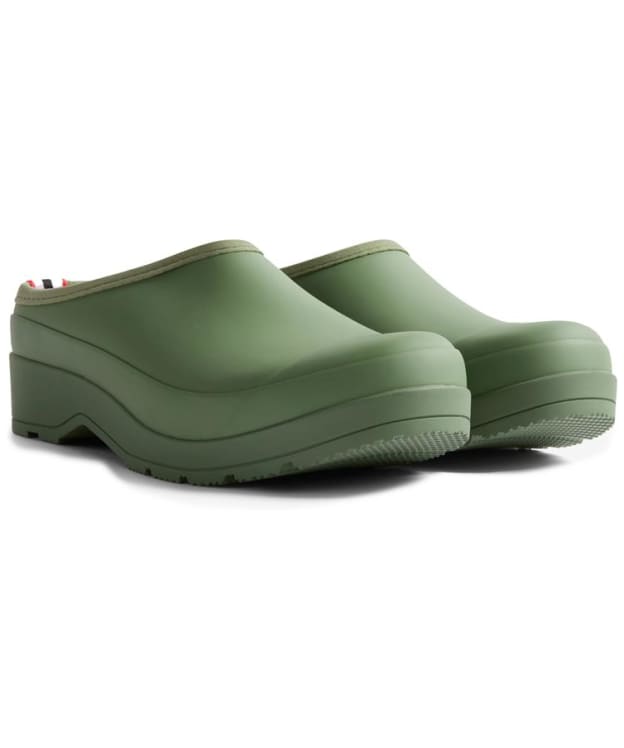 Women’s Hunter Play Rubber Clog - Lichen Green