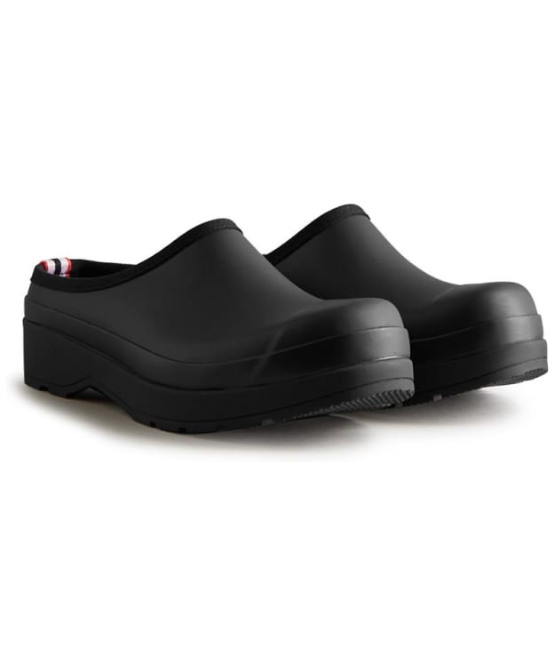 Men’s Hunter Play Rubber Clog - Black