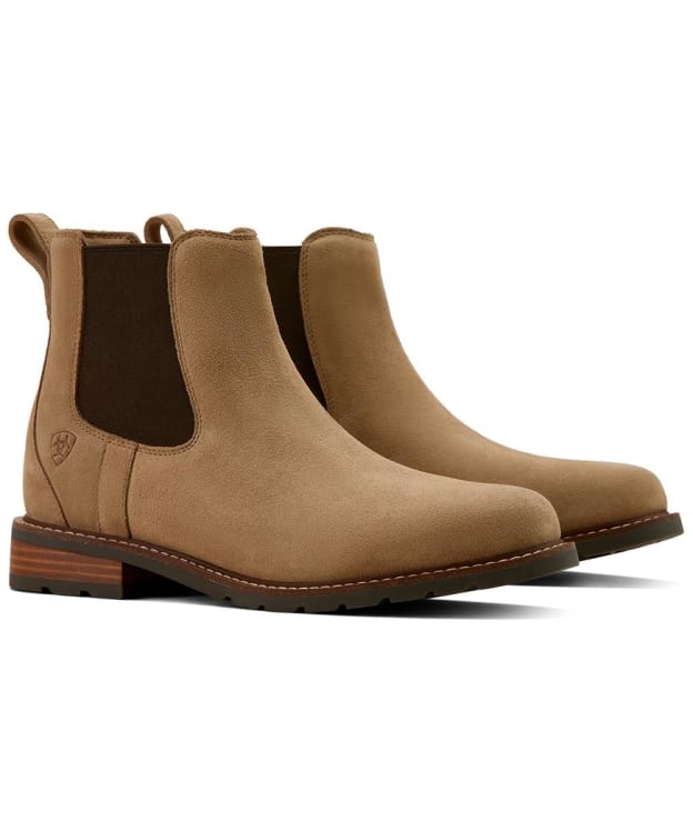 Men's Ariat Wexford Suede Boots - Caramel Suede