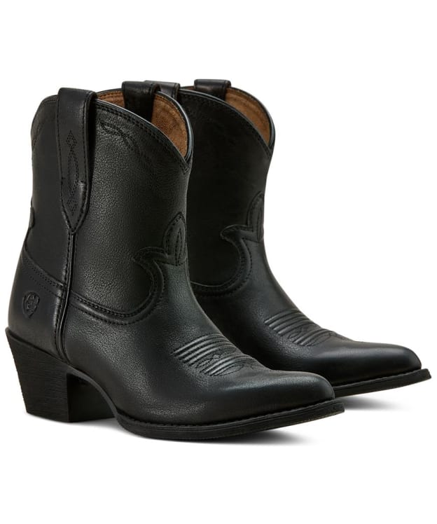 Women's Ariat Maggie Western Boots - Black Night