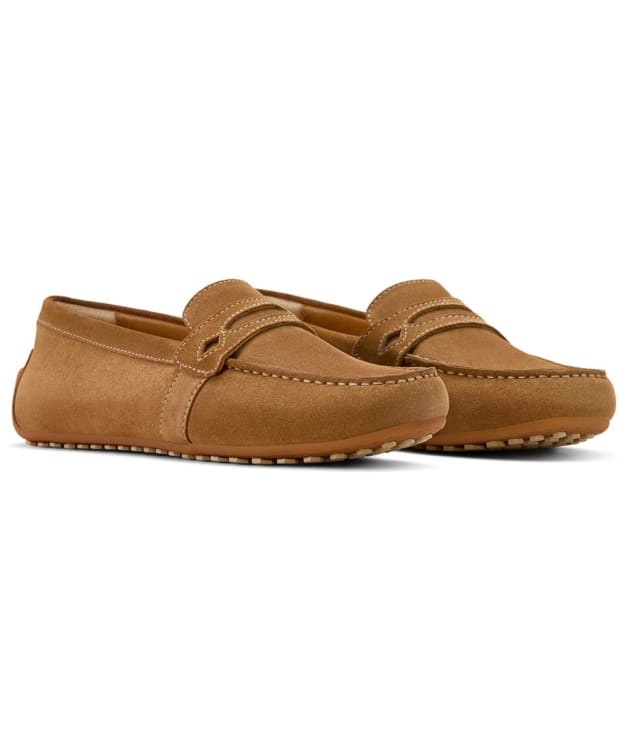 Women’s Ariat Selene Driving Moccasins - Caramel Suede