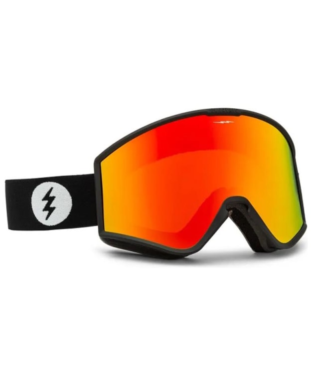 Electric Kleveland Snow Goggles - Matte Black - Red Chrome