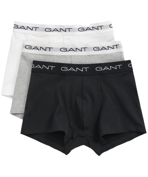 Men's GANT Trunks - 3-Pack - Light Grey Melange