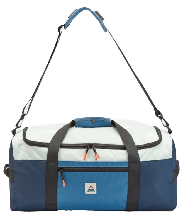 Passenger Clothing Boondocker Recycled 30L Duffel Bag - Rich Navy / Surf Spray / Moonlight Blue