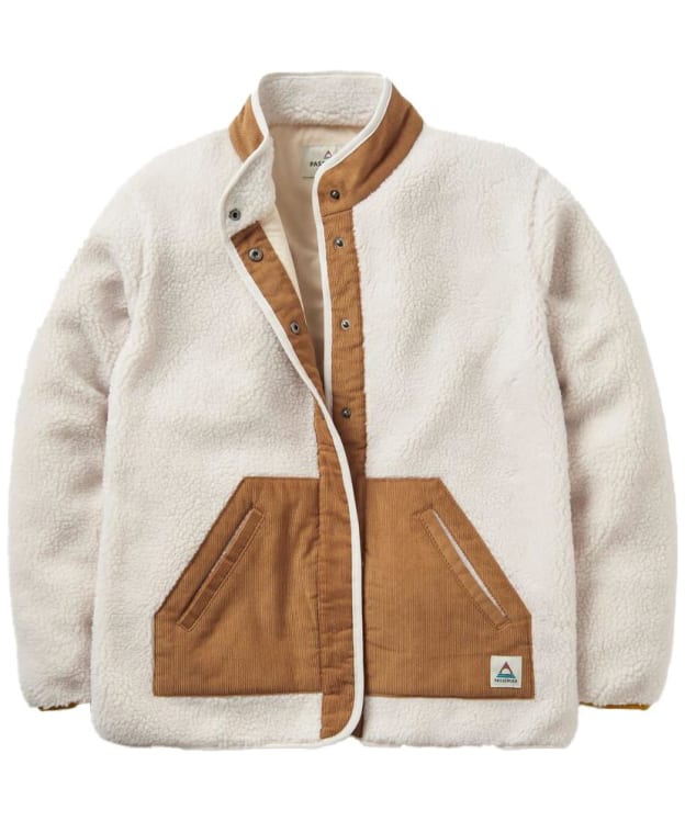Women’s Passenger Clothing Clover 2.0 Recycled Sherpa Fleece - Vintage White