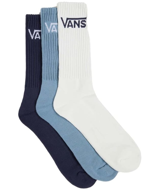 Men's Vans Classic Crew Socks - 3 Pack - Parisian Night
