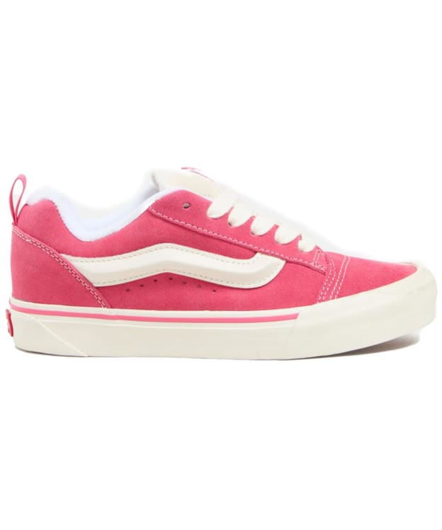 Women's Vans Knu Skool Trainer - Pink / True White