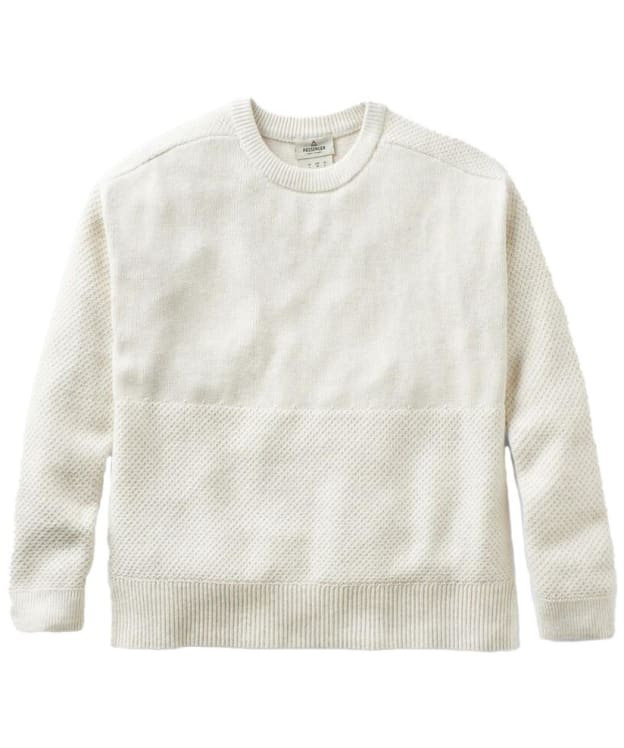 Women's Passenger Clothing Cove 2.0 Organic Cotton Knitted Jumper - Off White