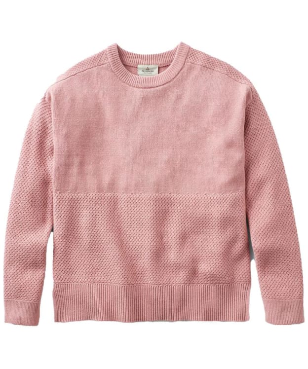 Women's Passenger Clothing Cove 2.0 Organic Cotton Knitted Jumper - Pink Haze