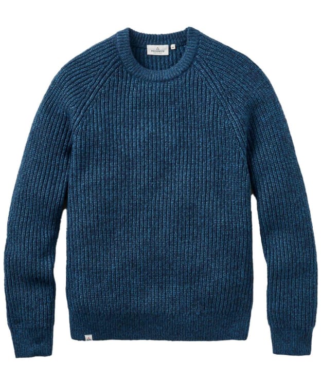 Men's Passenger Clothing Fog Recycled Knitted Jumper - Rich Navy