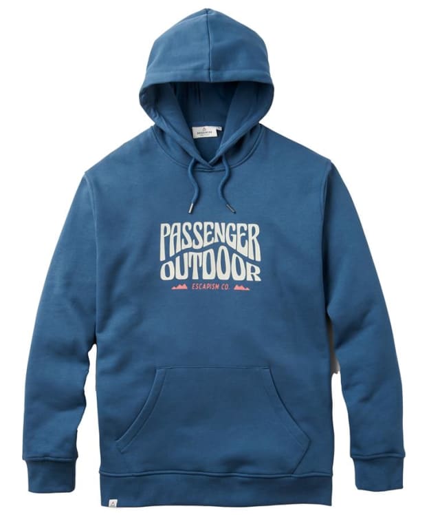 Men's Passenger Clothing Yuca Organic Cotton Hoodie - Dark Denim