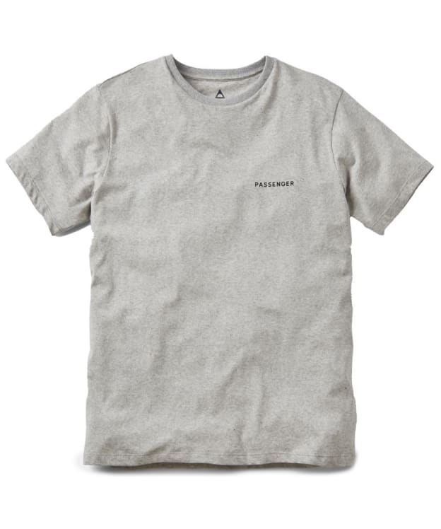 Men’s Passenger Clothing Made To Roam Recycled Cotton T-Shirt - Grey Marl