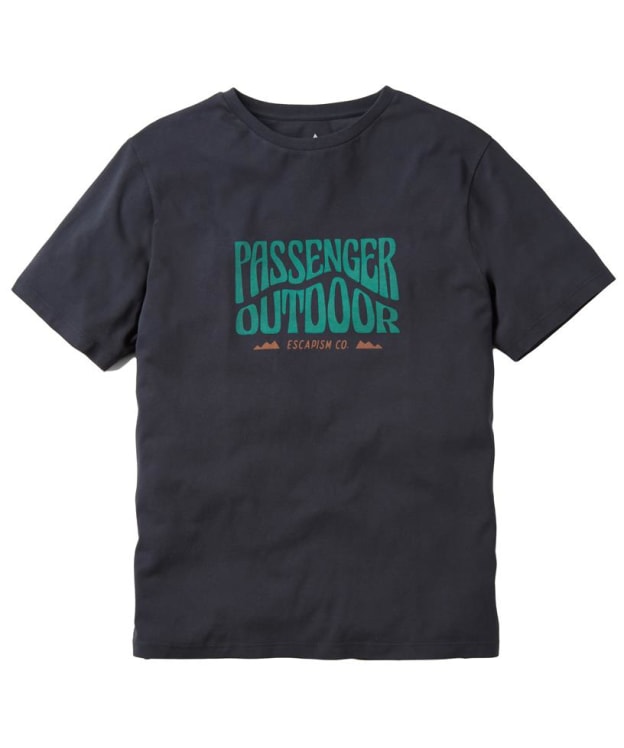 Men's Passenger Clothing Yuca Recycled Cotton T-Shirt - Black