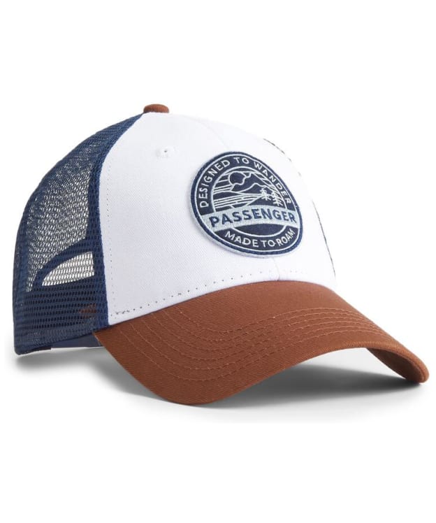 Passenger Clothing Odyssey Mesh Snapback Cap - Rich Navy / Rubber