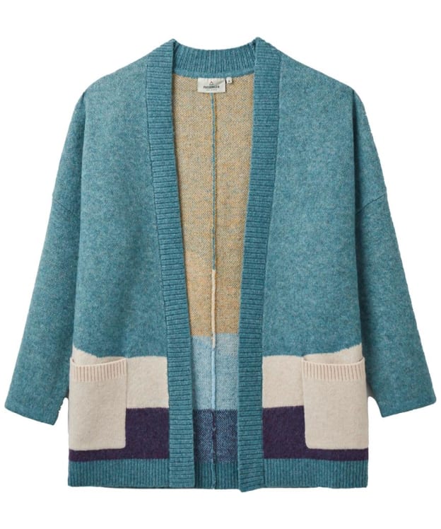 Women's Passenger Clothing Vista Recycled Knitted Cardigan - Arctic