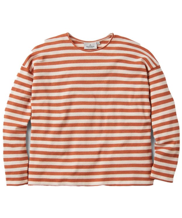 Women's Passenger Clothing Panorama Striped Long Sleeve T-Shirt - Glazed Ginger
