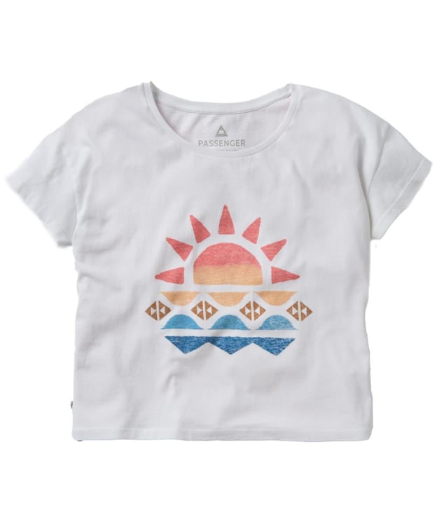 Women’s Passenger Clothing Sunray Recycled Cotton T-Shirt - White