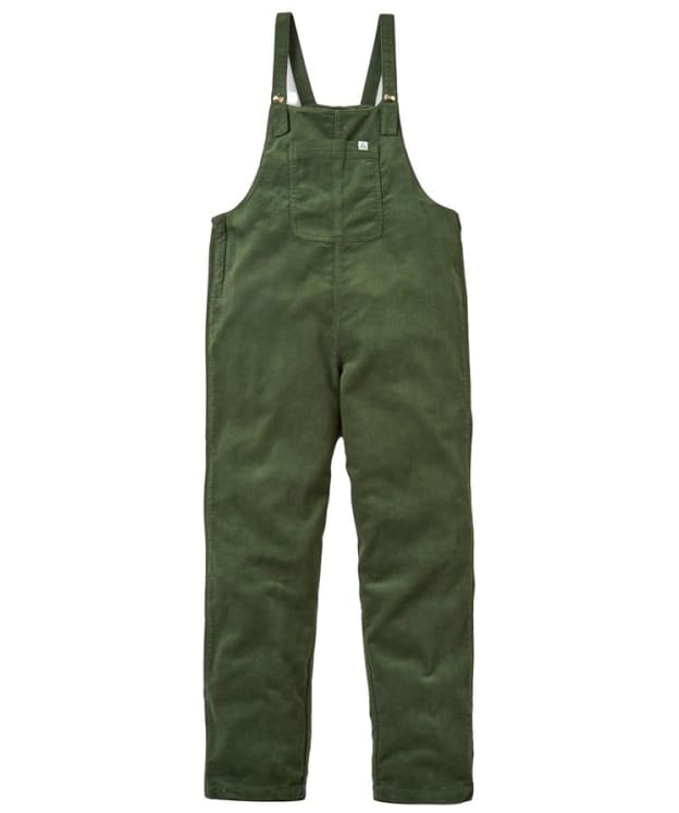 Women's Passenger Clothing Meadows 2.0 Organic Cotton Corduroy Dungarees - Fir Tree
