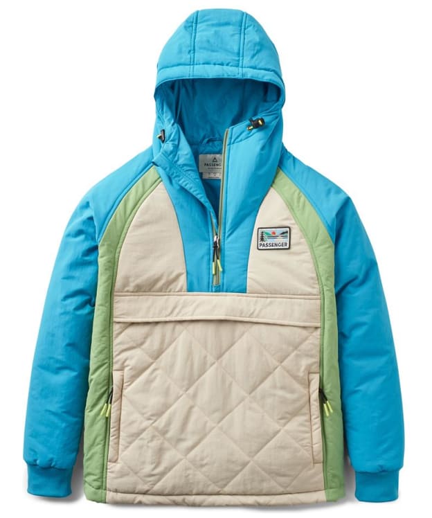 Women's Passenger Clothing Ocean 2.0 Recycled Insulated 1/2 Zip Jacket - Bluejay / Feather