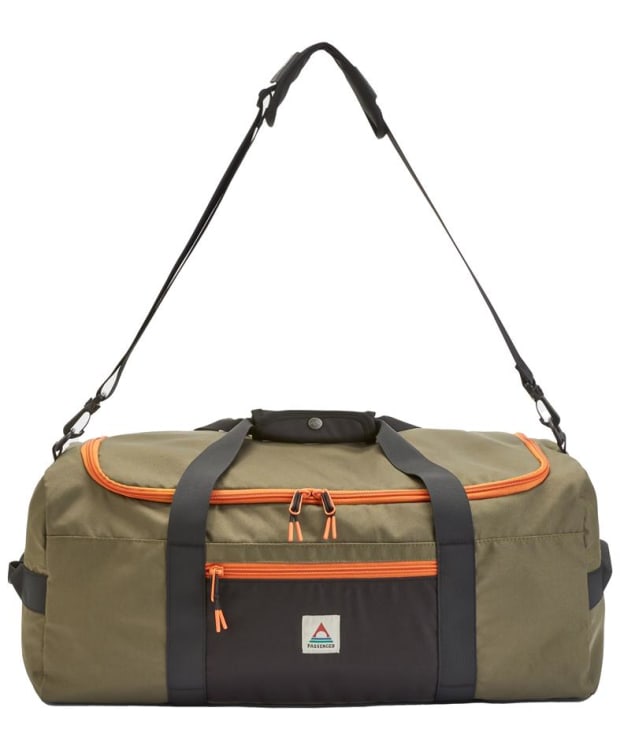 Passenger Clothing Boondocker Recycled 30L Duffel Bag - True Black / Khaki