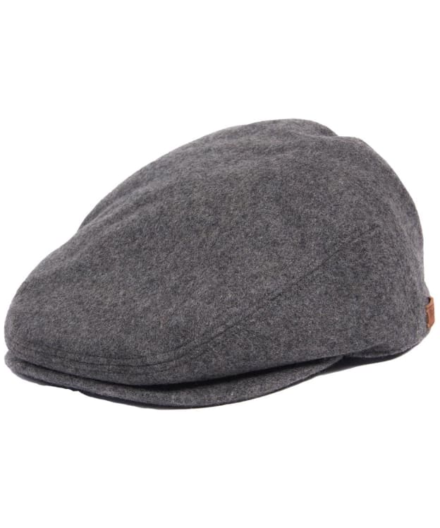 Men's Barbour Redshore Flat Cap - Grey
