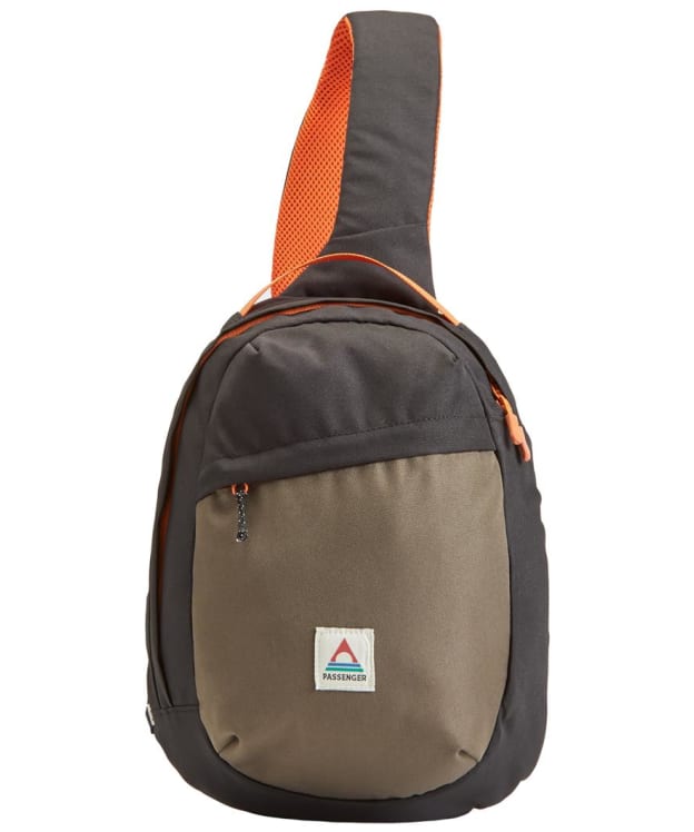 Passenger Clothing Boondocker Recycled Sling Bag 8L - True Black / Khaki