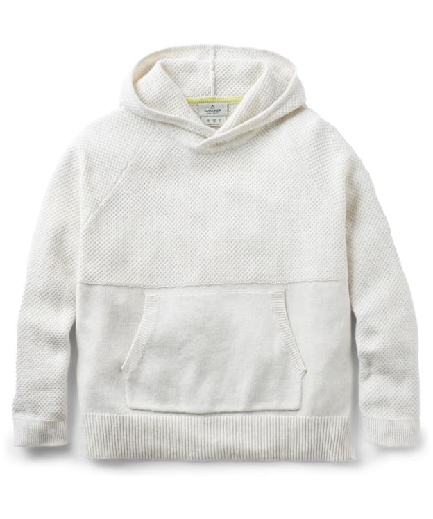 Women's Passenger Clothing Cove 2.0 Organic Cotton Knitted Hoodie - Off White