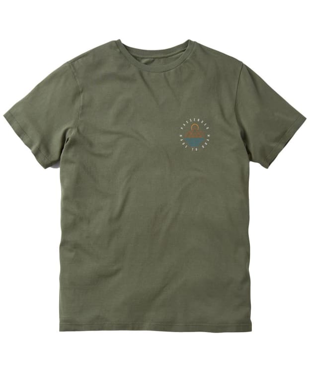 Men’s Passenger Clothing Escapism Recycled Cotton T-Shirt - Dusty Olive