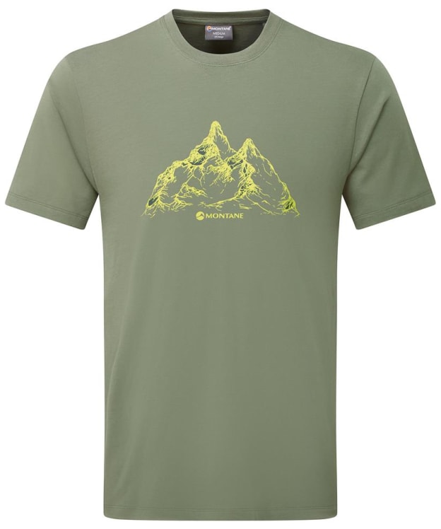 Men's Montane Dual Mountain T-Shirt - Caper