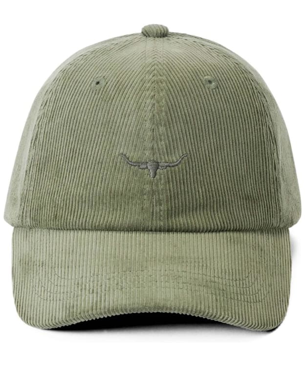 R.M. Williams Mini Longhorn Corduroy Cap - Moss