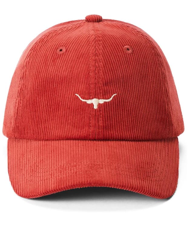 R.M. Williams Mini Longhorn Corduroy Cap - Crimson