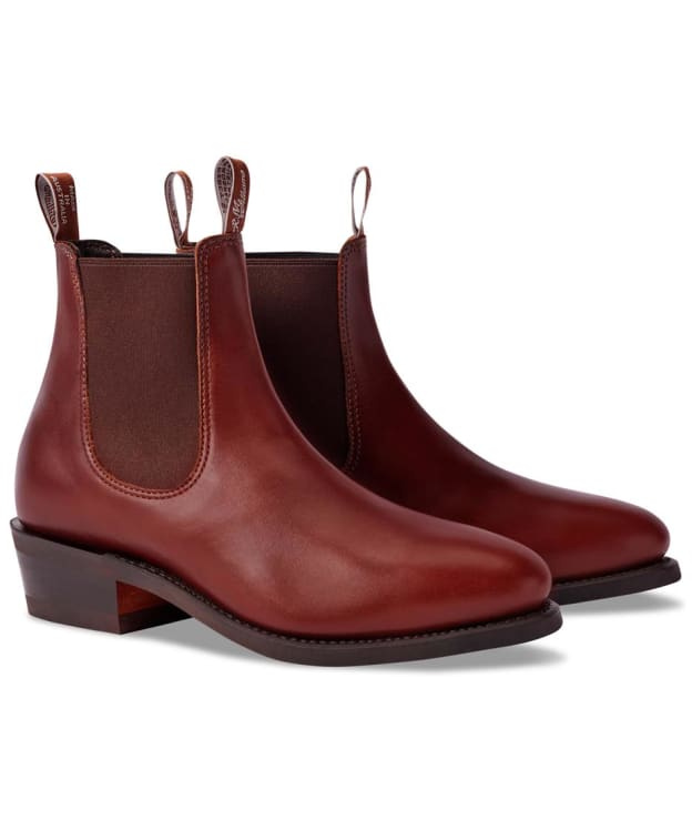 Women's R.M. Williams Comfort Lady Yearling - D (Reg) Fit - Mid Brown