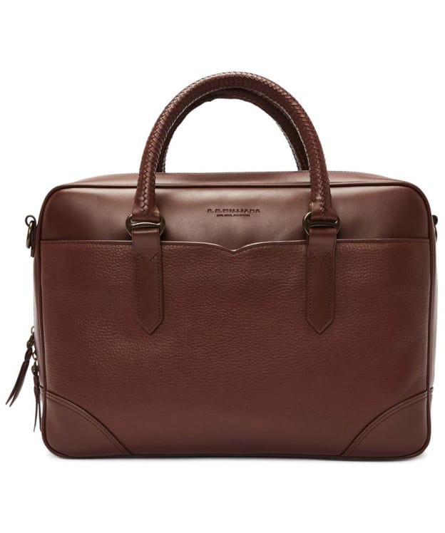 R.M. Williams Leather Briefcase - Whiskey