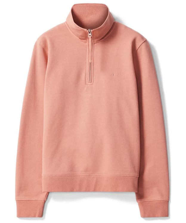 Women's R.M. Williams Trickett Quarter Zip Sweatshirt - Shell Pink