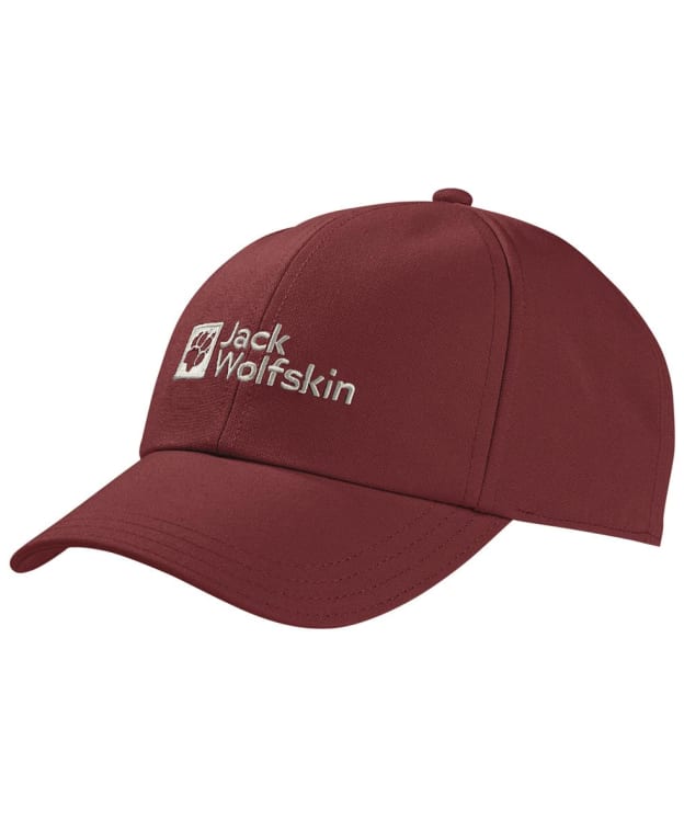 Jack Wolfskin Baseball Cap - Deep Ruby
