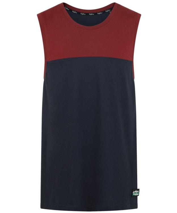 Ridgeline Backslider Singlet Top - Navy Multi