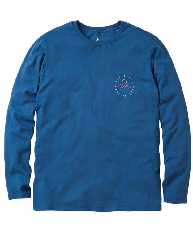 Men’s Passenger Clothing Escapism Recycled Long Sleeve T-Shirt - Dark Denim